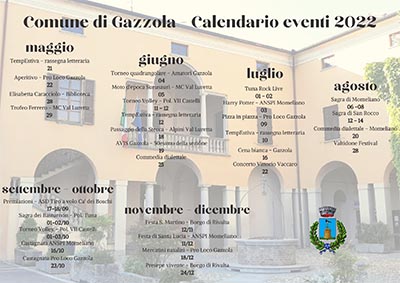 calendario Gazzola con stemma copia