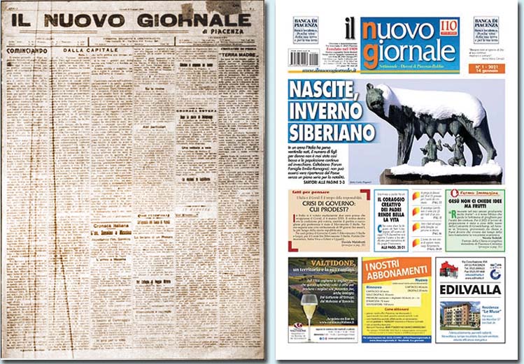 Il Nuovo Giornale settimanale della diocesi di Piacenza-Bobbio