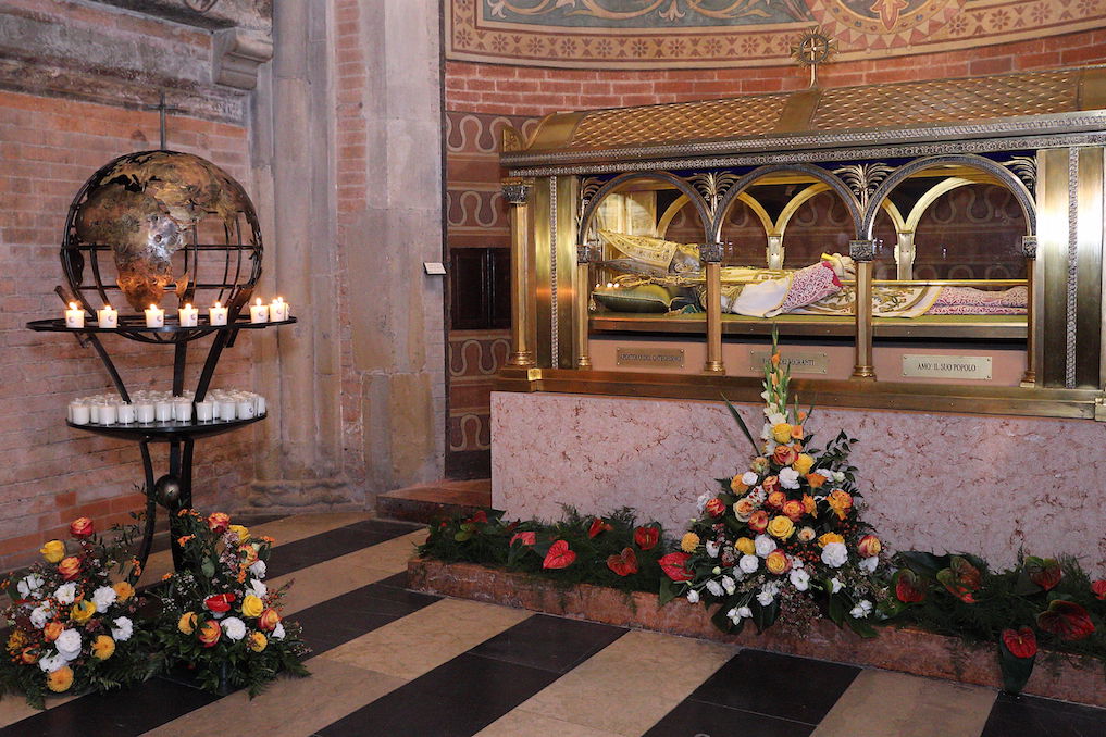 urna beato Scalabrini Piacenza 