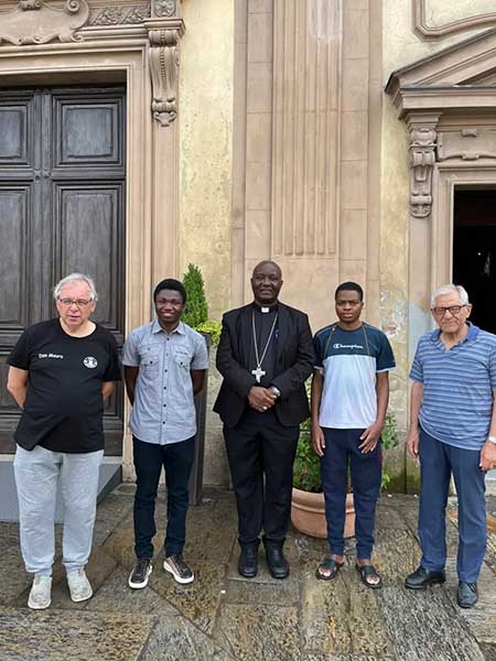Visita Pontenure Arcivescovo congolese Felicien Ntambue 1