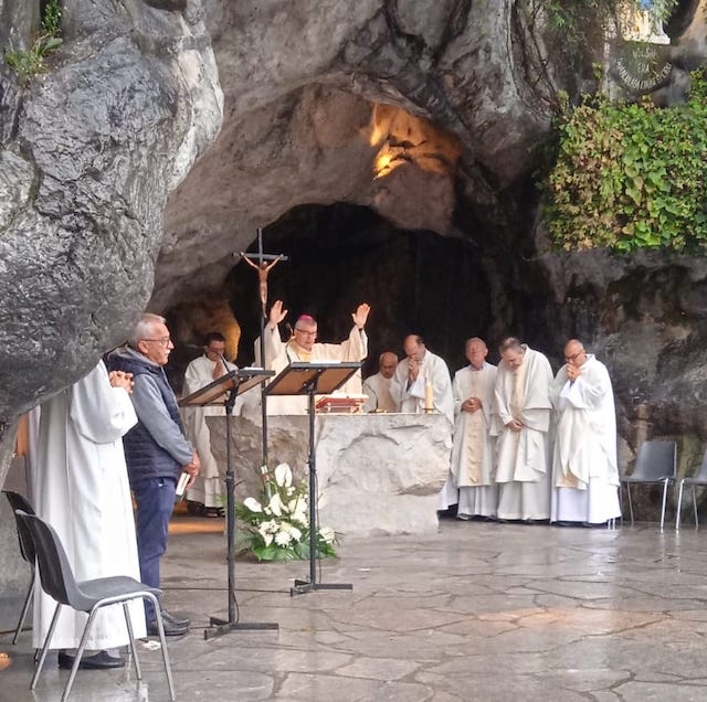 piacentini a Lourdes 