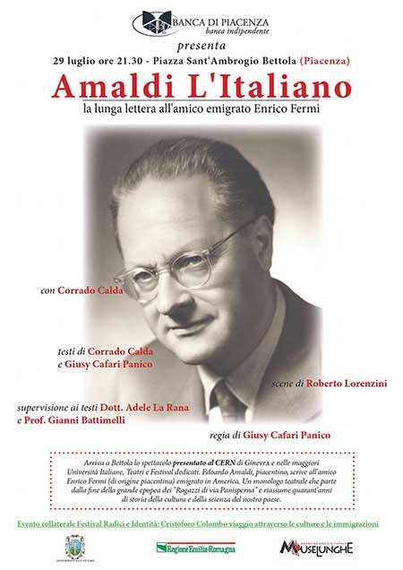 Locandina Amaldi lItaliano