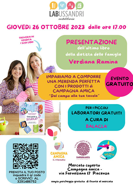 Locandina Verdiana Ramina Libro Cosa porto a scuola Vert