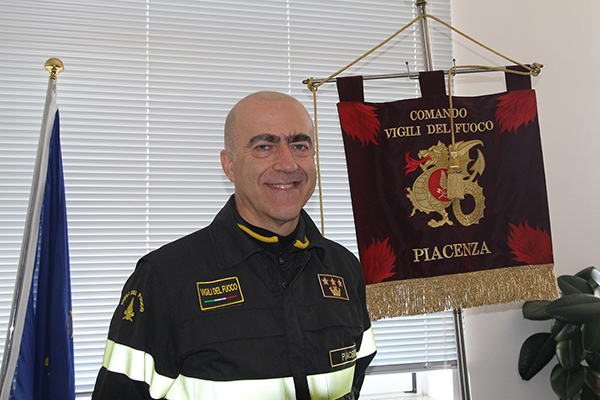 Nuovo comandante vigili del fuoco