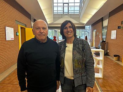 Claudio Bianchin e Federica Passera