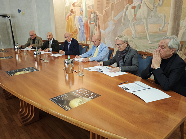 Da sinistra Graziano Tonelli Antonio Iommelli Giuseppe Nenna Gianluca Ceccarelli Filippo Cella Mario Magnelli 