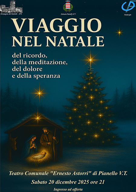 «Viaggio nel Natale»: spettacolo al teatro comunale di Pianello
