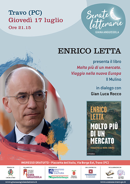 Enrico Letta alle Serate Letterarie a Travo