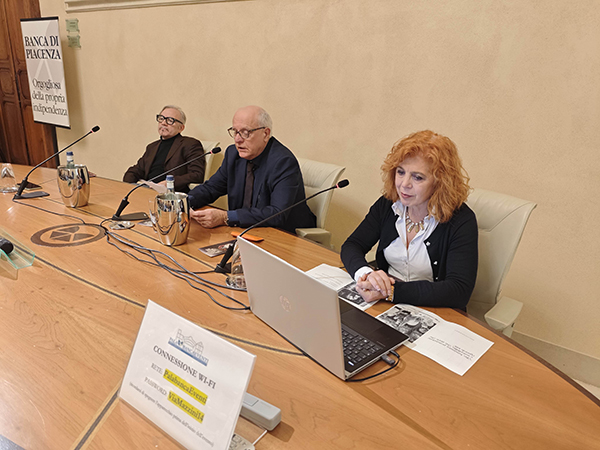 Da sinistra Andrea Solari Graziano Tonelli e Ilaria Bertinelli