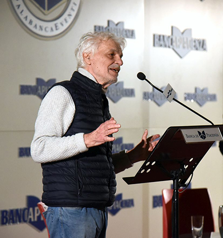 Un bel primo piano di Michele Placido. fotoservizio Mauro Del Papa