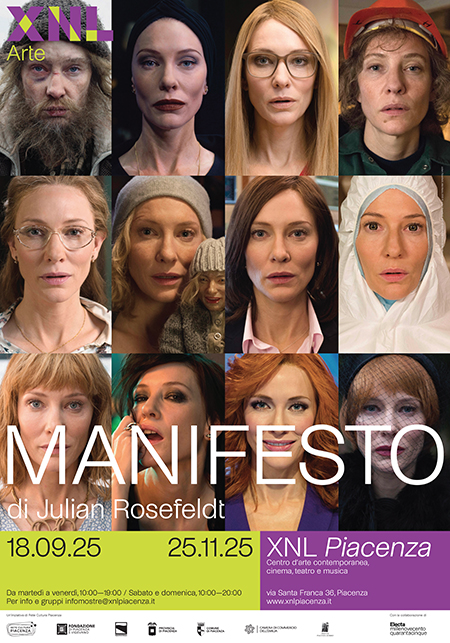 XNL Arte presenta  MANIFESTO di Julian Rosefeldt