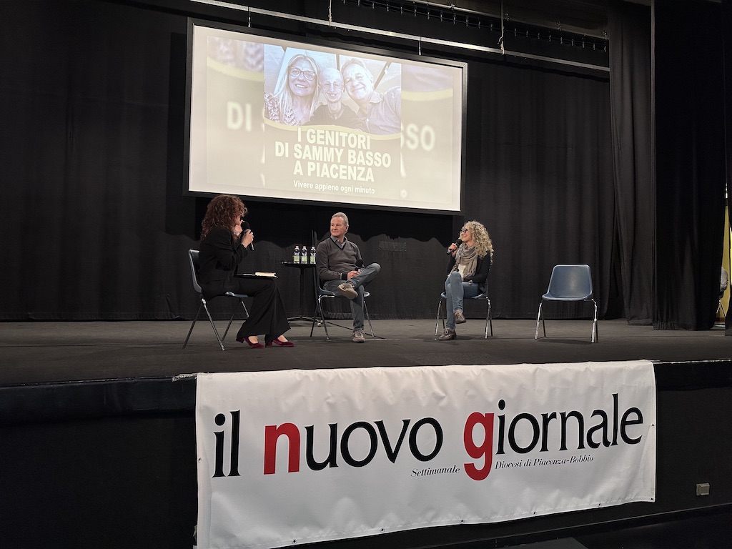 serata con i genitori di Sammy Basso al President