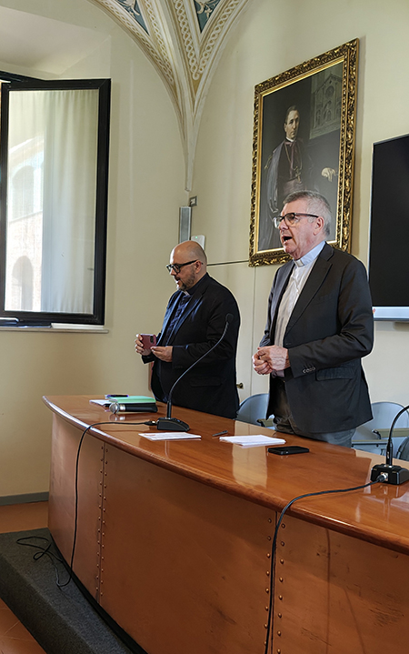 don cignatta e mons. Cevolotto