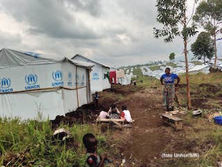 campo profughi UNHCR nei pressi di Goma unico presente sul territorio