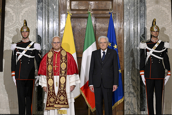 papa e mattrella