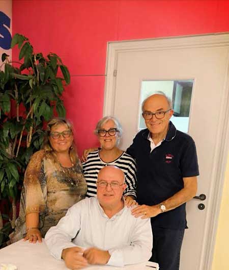Don Angelo con Delmaestro
