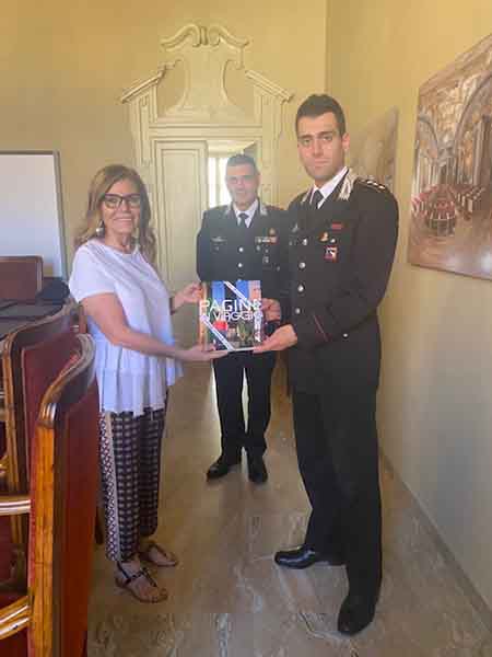 Il sindaco di Piacenza Barbieri e Savo Carusone