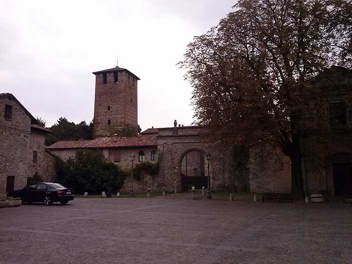ingresso del castello di vigolzone