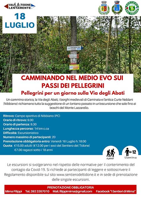 Locandina ESCURSIONE 20210718