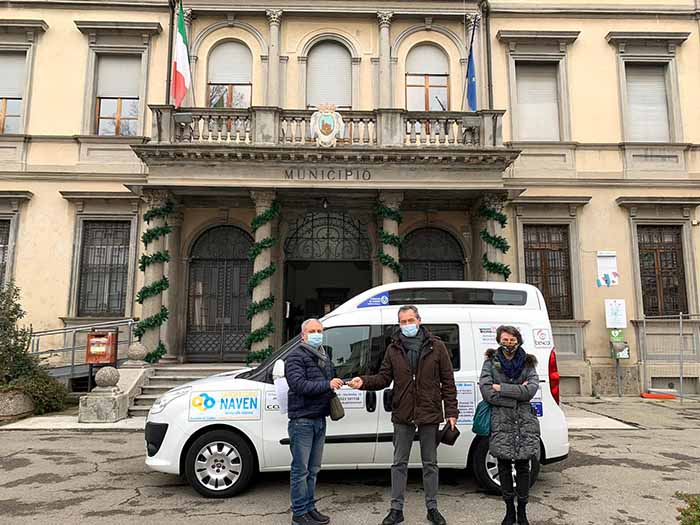 mezzo per disabili comune cadeo