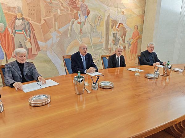 Alberto Paganuzzi Giuseppe Nenna Filippo Cella Mario Magnelli