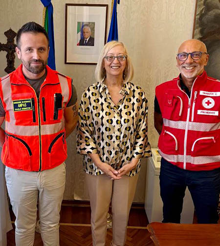 Anpas e Cri con prefetto