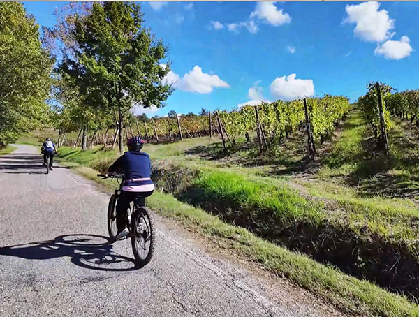 Bike and wine in Valtidone