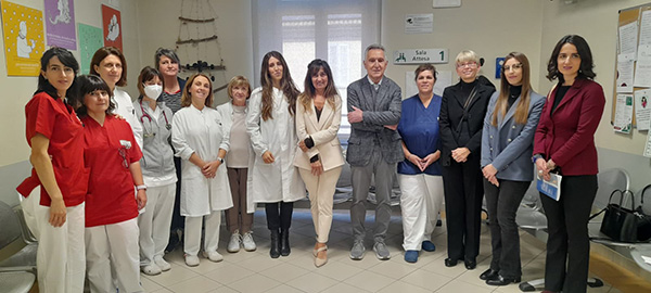 DONAZIONE BOLZONI ONCOLOGIA FOTO GRUPPO
