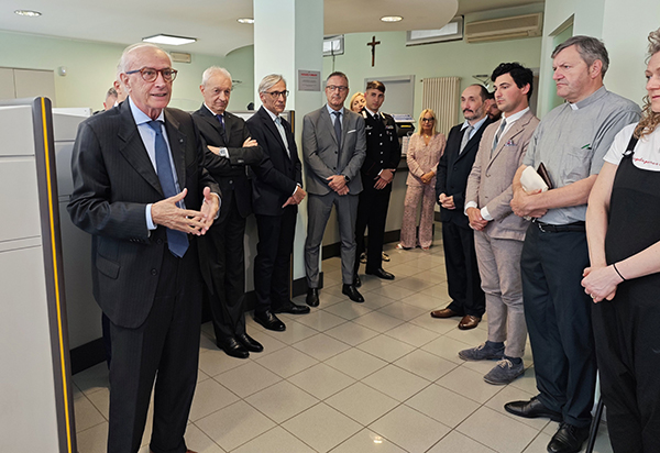 Lintervento del presidente della Banca Giuseppe Nenna