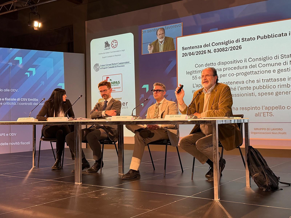 Convegno Anpas terzo settore