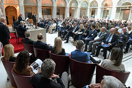 Una veduta di Sala Corrado Sforza Fogliani