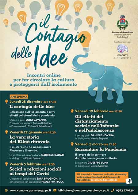 Il Contagio delle Idee Locandina A3