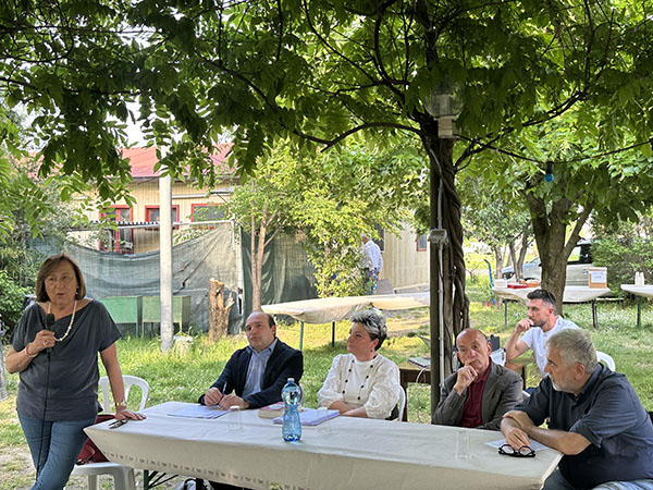incontro, immigrazione, piera reboli a la magnana