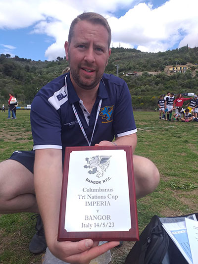 targacolombano partita rugby imperia